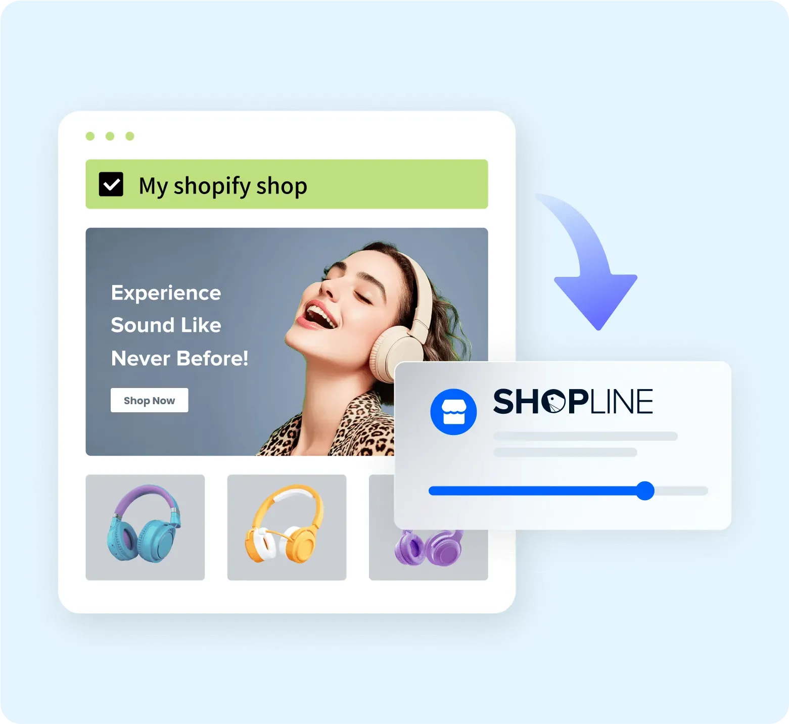 SHOPLINE官网-Shopify店铺一键搬迁教学