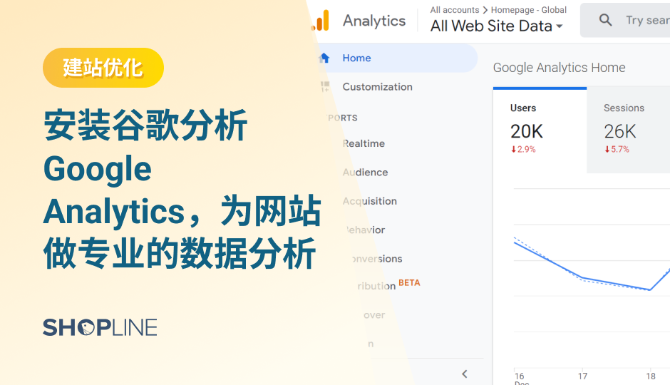 本文介绍了安装网站分析工具Google Analytics，为网站做专业的数据分析。Google Analytics的数据能帮助您回答许多营销问题，比如哪些类别的内容最受到回访者的喜爱等。本文介绍了什么是维度与指标，讲解了谷歌分析页面解读。有了GA的助力，相信您可以更好地优化网站设计、规划营销活动，甚至拟定品牌策略。