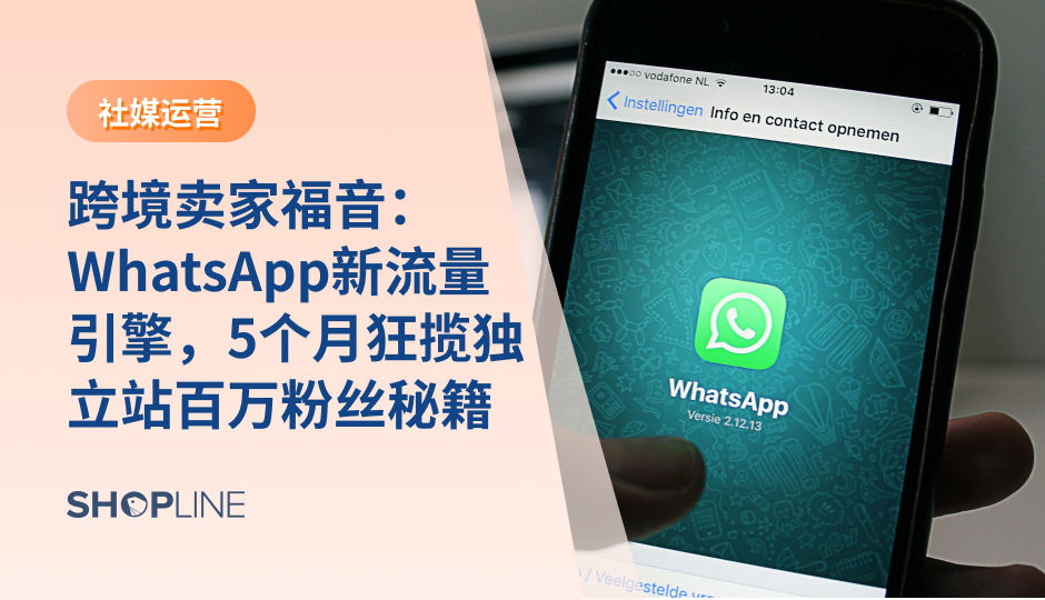 在跨境电商竞争日益激烈的环境中，WhatsApp凭借其20亿全球用户基础，成为独立站商家的新流量引擎。本文将详细介绍如何通过WhatsApp引流，帮助商家在短时间内吸引大量粉丝，实现有效的市场拓展和用户维护。