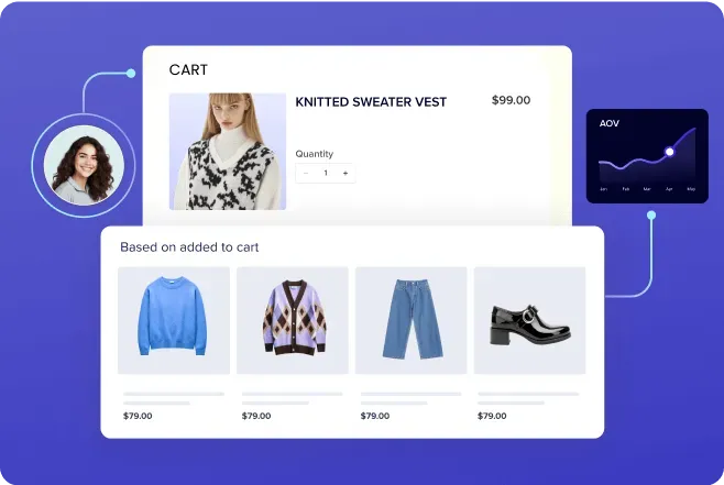 Beautiful clerk waiting for customers to pay bill