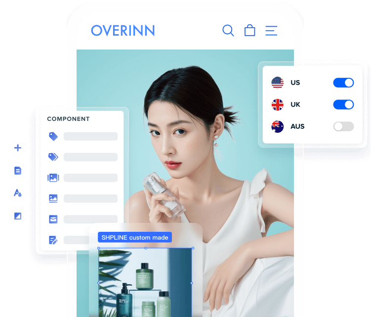 SHOPLINE 全球化服务、个性化定制、高拓展性